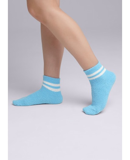 CLE Носки дет.С939Т 14-16,16-18 травка дизайн, голубой