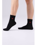 CLE Носки жен.L3000 маркет хл+эл, чёрный