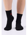 CLE Носки жен.L3000 маркет хл+эл, чёрный
