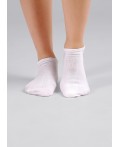 CLE Носки жен.L5000 маркет укороч, белый
