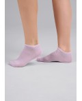 CLE Носки жен.L5000 маркет укороч, св.фиолетовый