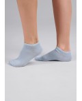 CLE Носки жен.L5000 маркет укороч, св.голубой