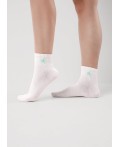 CLE Носки жен.Д5572 сёрф хл+эл, белый