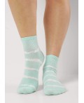 CLE Носки жен.Д5573 сёрф хл+эл, св.зелёный