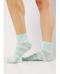 CLE Носки жен.Д5573 сёрф хл+эл, св.зелёный