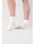 CLE Носки жен.Д5573 сёрф хл+эл, белый