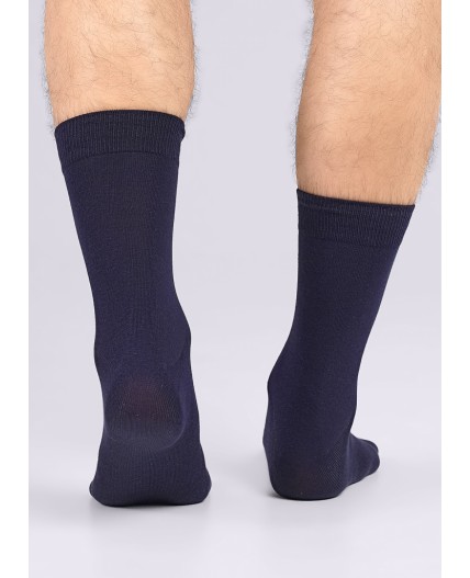 CLE Носки муж.M1003 маркет хл+эл, т.синий