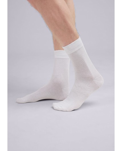 CLE Носки муж.M1003 маркет хл+эл, белый