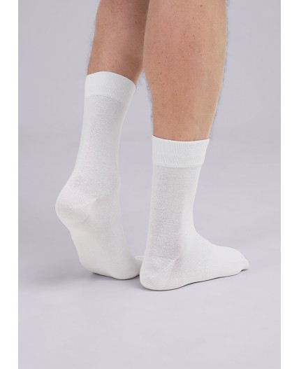 CLE Носки муж.M1003 маркет хл+эл, белый