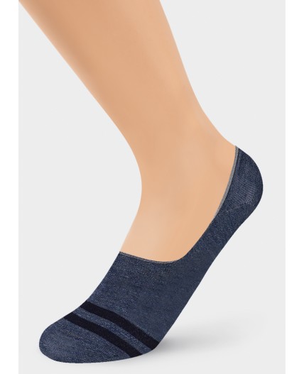 CLE Подследники муж.P104 дизайн хл+эл, меланж синий