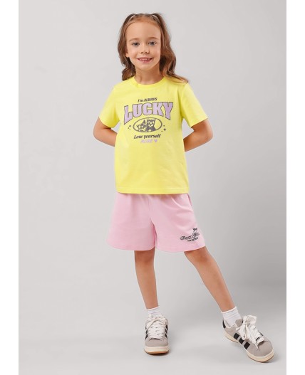 CLE Футболка дев. 866266кд_п, св.жёлтый