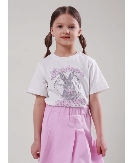 CLE Футболка дев. 866748/11кд_п, молочный