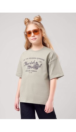 CLE Футболка дев. 866885кд_п, хаки