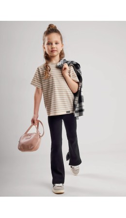 CLE Футболка дев. 867272кдн, бежевый/молочный