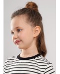 CLE Футболка дев. 867272кдн, молочный/чёрный