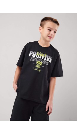 CLE Футболка мал. 865756кд_п, чёрный