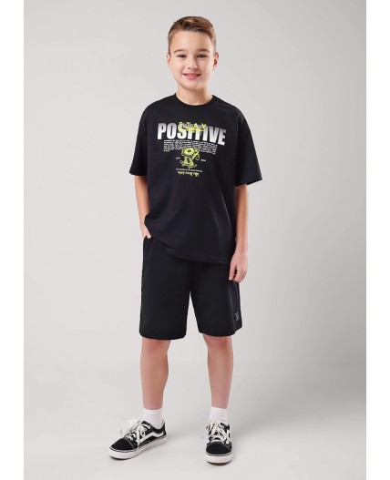 CLE Футболка мал. 865756кд_п, чёрный