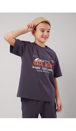 CLE Футболка мал. 865756кд_п, т.серый