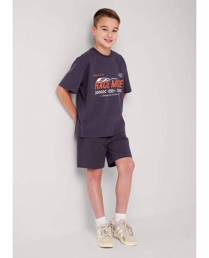 CLE Футболка мал. 865756кд_п, т.серый