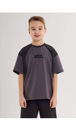 CLE Футболка мал. 867291/10кд_п, т.серый