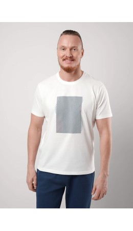 CLE Футболка муж. 551880/13кд maxi(макси)_п, молочный