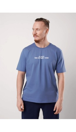 CLE Футболка муж. 552483/21кд maxi(макси)_п1, синий