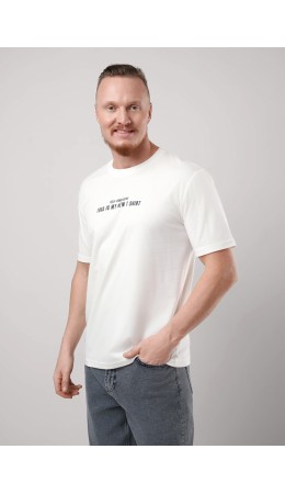 CLE Футболка муж. 552483/21кд maxi(макси)_п1, молочный