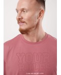 CLE Футболка муж. 552483/22кд maxi(макси)_п2, терракотовый