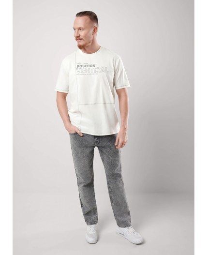 CLE Футболка муж. 552519/23кд maxi(макси)_п, молочный