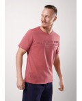 CLE Футболка муж. 552520/22о maxi(макси)_п, терракотовый