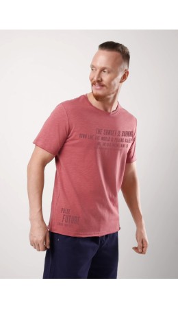 CLE Футболка муж. 552520/22о maxi(макси)_п, терракотовый