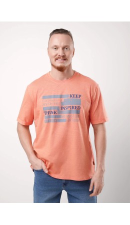 CLE Футболка муж. 552522/21о maxi(макси)_п, св.оранжевый