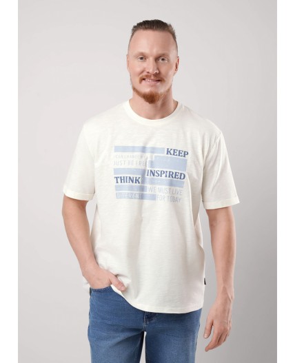 CLE Футболка муж. 552522/21о maxi(макси)_п, молочный