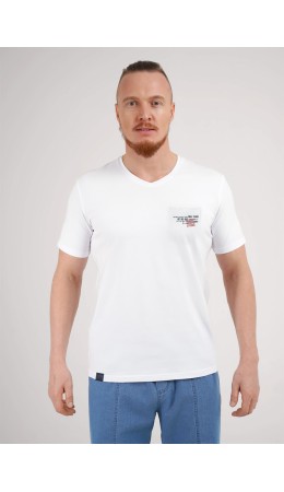 CLE Футболка муж. 552546/22г maxi(макси)_п, молочный