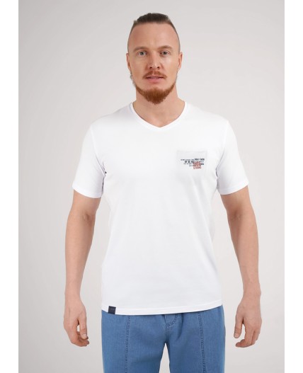 CLE Футболка муж. 552546/22г maxi(макси)_п, молочный