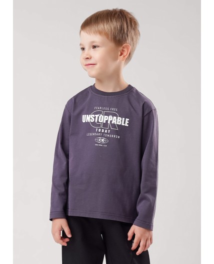 CLE Фуфайка мал. 866771кд_п, т.серый