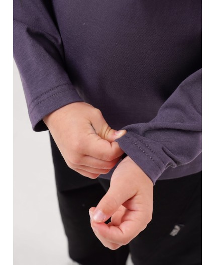 CLE Фуфайка мал. 866771кд_п, т.серый