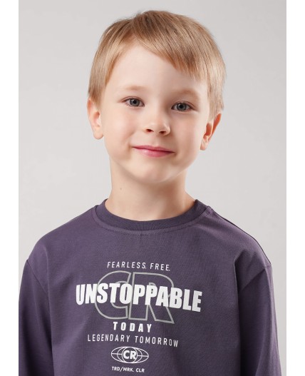 CLE Фуфайка мал. 866771кд_п, т.серый