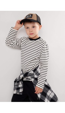 CLE Фуфайка мал. 867280кдн, молочный/чёрный