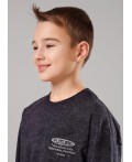 CLE Фуфайка мал. 867299/10кдн_п, т.серый/чёрный