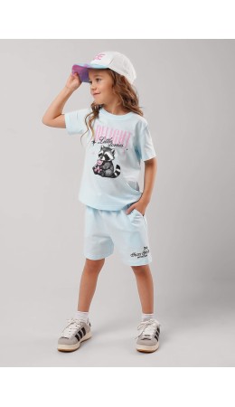 CLE Шорты дев. 867284кд_п, св.голубой
