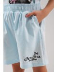 CLE Шорты дев. 867284кд_п, св.голубой