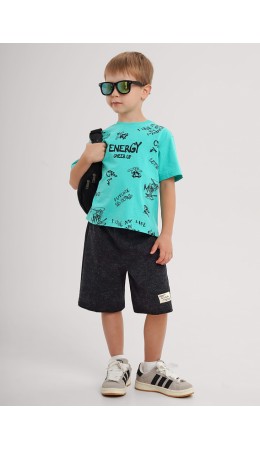 CLE Шорты мал. 867275/10ун, т.серый/чёрный