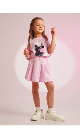 CLE Юбка дев. 867288/11а, розовый