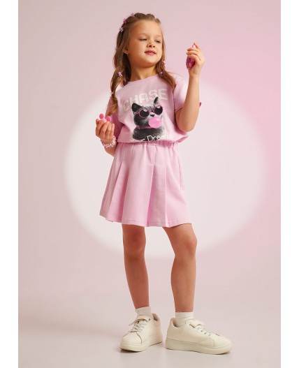 CLE Юбка дев. 867288/11а, розовый