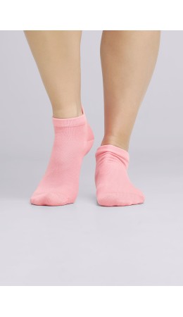 ЭЙС Носки жен.Д105ш хл+эл укор, розовый