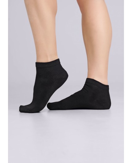 ЭЙС Носки жен.Д105ш хл+эл укор, чёрный