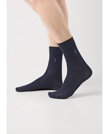 ЭЙС Носки муж.А13Лш хл+эл, т.синий