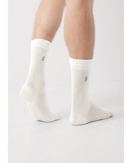 ЭЙС Носки муж.А13Лш хл+эл, белый