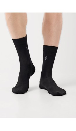 ЭЙС Носки муж.А13Лш хл+эл, чёрный